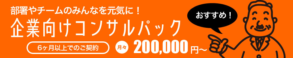 企業向けコンサルパック